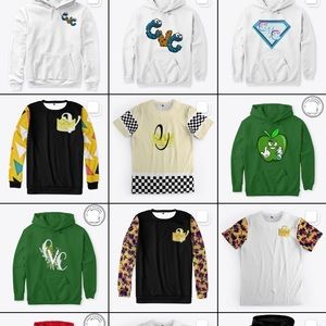 Clothing/Phone Cases/Beach Towels/ Coffee Mugs/ETC